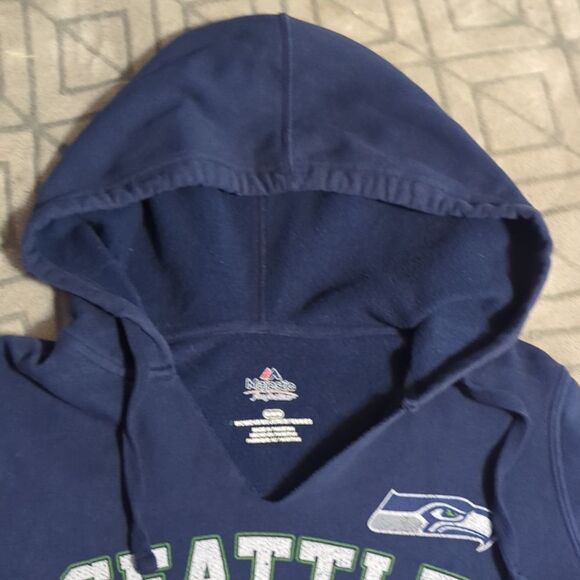 Seattle Seahawks Blue Hoodie - Picture 6 of 7